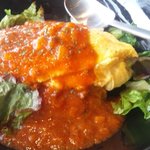 ブルーチェリー - 日替わりランチ・オムライスミートソース