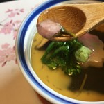 料理工房たなか - 桜の花びらが入っています♪