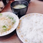 Furenzu - ご飯、味噌汁、サラダ付きね！