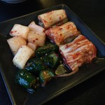 京松蘭 - キムチ盛り合わせ