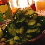 Bistro coda - 大葉たっぷりキュウリの酢漬け