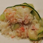 エスピス - 香住ガニ・ズッキーニ・アボカド・リンゴ