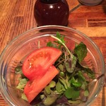 銀座バードランド - コースのサラダ