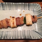 銀座バードランド - 九条ネギマ¥400×３