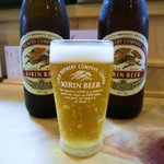 手打うどん かとう - キリン・ラガー