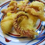 手打うどん かとう - いか天