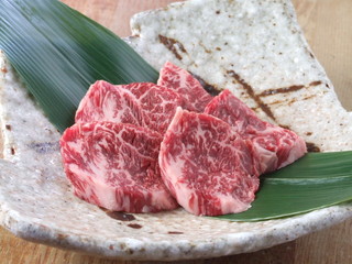 Sumibiyakiniku Goemon - 「幻の和牛サガリ」　　　　　　　　いまでは希少なもうひとつの　　ハラミです。売り切れ御免！