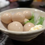 つかふき屋 - うずら醤油漬け