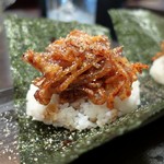 つかふき屋 - 鶏？天むす