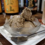 灯 - ほうじ茶アイス