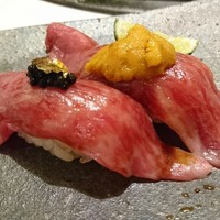 肉の匠 将泰庵 船橋駅前 はなれ店 - 肉寿司❤