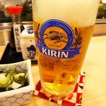 三河屋 - 生ビール