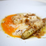 TACUBO - ホワイトアスパラ、カステルマーニョとビアンケットチーズ