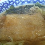 武田そば屋 - 餅入り油揚げ