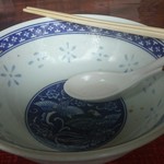 武田そば屋 - 完食。ごちそうさまでした。