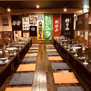 お座敷貸切りOK♪広々と宴会が可能です！