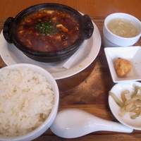 神楽坂 龍公亭 - 土鍋麻婆豆腐