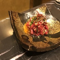 焼肉 拍手喝采 - 拍手喝采ユッケ♪