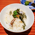 銀座 しのはら - 鳥貝ごはん