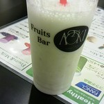 Fruits Bar AOKI Lalaport Tachikawa Tachitobi Ten - バナナミルク