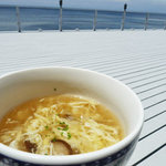 BEACH-BUM - 玉子スープは　サービスで頂きました　
