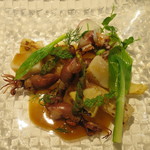 リストランテ サクラ - ホワイトアスパラガス、ホタテ、ホタルイカ、山菜、筍