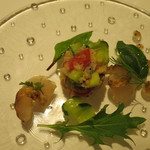 リストランテ サクラ - アカムツのマリネ　パンツァネッラ