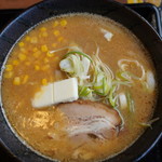 北海道ラーメン　伝丸 - 白みそラーメン＠630