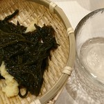 軍ちゃん 高田店 - 泥もずく800円