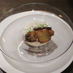 sincere - 菊芋のポタージュ 菊芋のチップスと牡蠣のムニエル1