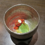 sincere - 苺とよもぎのアイスクリーム