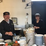 博多 豚十郎 - 柳瀬大将と、奥さんの和代さん