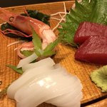 活魚・鍋料理 風車 - エビ、イカ、マグロ