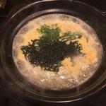 活魚・鍋料理 風車 - 雑炊