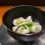 煮干し豚骨らーめん専門店 六郷 - 水餃子