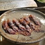 量平寿司 - ほたるいか酒盗焼