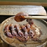 量平寿司 - ほたるいか酒盗焼