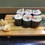 量平寿司 - ひもきゅう巻