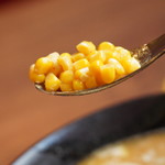 北海道ラーメン　伝丸 - コーン