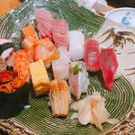 銀座 寿司処 まる伊 - 特撰握り