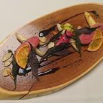 グランド ダイア - 北海道鴨 オレンジ ホワイトアスパラ