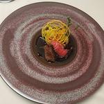 グランド ダイア - 北海道牛フィレ 赤葡萄酒 飴玉