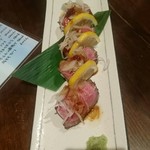 はなび - ローストビーフの握り
