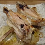 やき鳥 たかはし - 手羽先(裏)