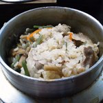 五頭の山茂登 - 鴨釜めし