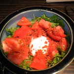 漁菜献舗 鳥新 - 鳥新サラダ（４８０円）