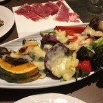 GRILL DINING 薪火 - ラクレット+温野菜