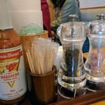 さわやか - 卓上セット　このハバネロソースはお肉に合います　ぜひ！