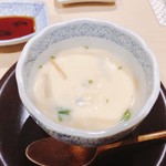 鮨 はしもと - 2018.3.  海鼠腸の茶碗蒸し