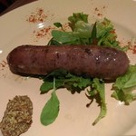 チャコール クッキング ツクバ マイス - イタリア産サルシッチャ（生ソーセージ）の炭火焼き